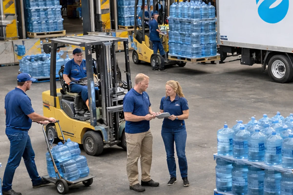 Office water service planning